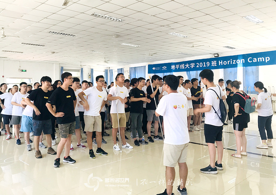 地平線大學(xué)2019班無(wú)限創(chuàng)意打造精彩多米諾世界