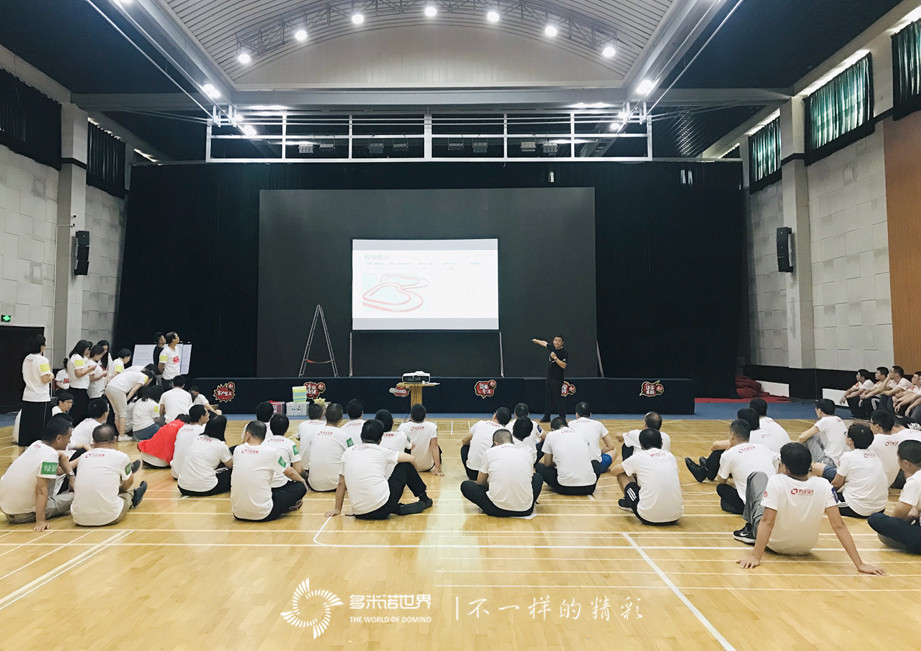 中高管領(lǐng)航班共碼骨牌，感受方正證券企業(yè)文化